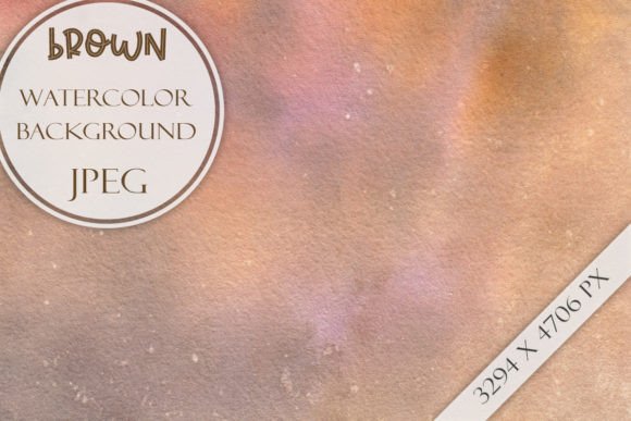 Download Brown Watercolor Background - Watercolor Collection