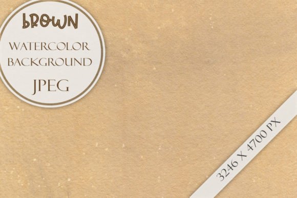 Download Brown Watercolor Background - Watercolor Collection