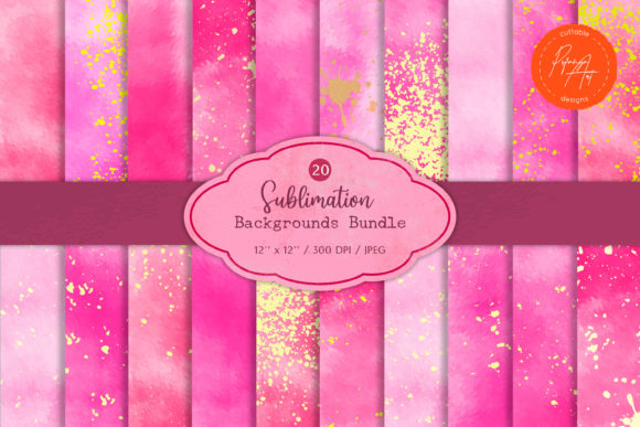 Download Digital Paper, Pink Watercolor Textures - Watercolor Collection
