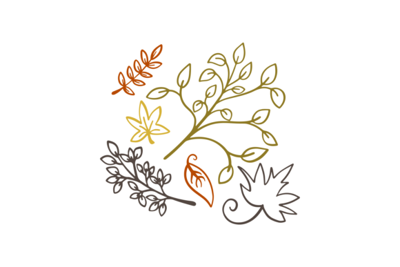 Download Outline Leaves - Leaves Collection