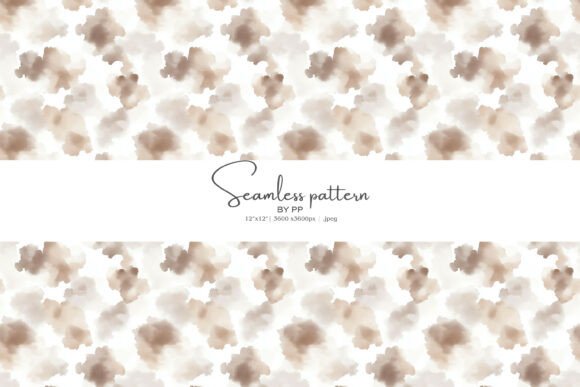 Download Neutral Watercolor Seamless Pattern - Watercolor Collection