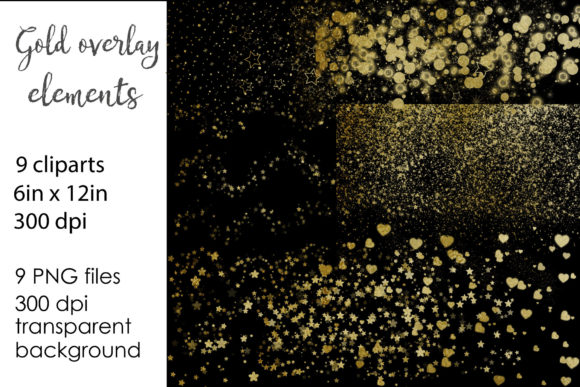 Download Gold Watercolor Overlays - Watercolor Collection