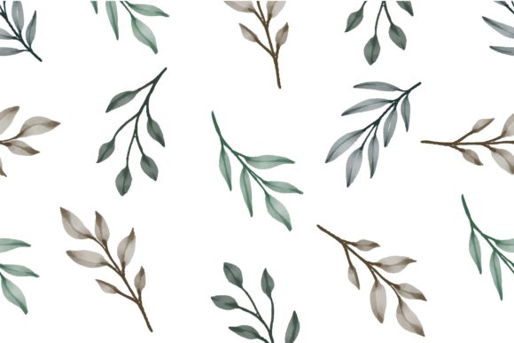 Download Simple Leaves Seamless Pattern - Leaves Collection