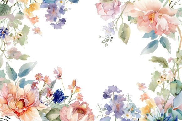 Download Watercolor Wedding Frame - Watercolor Collection