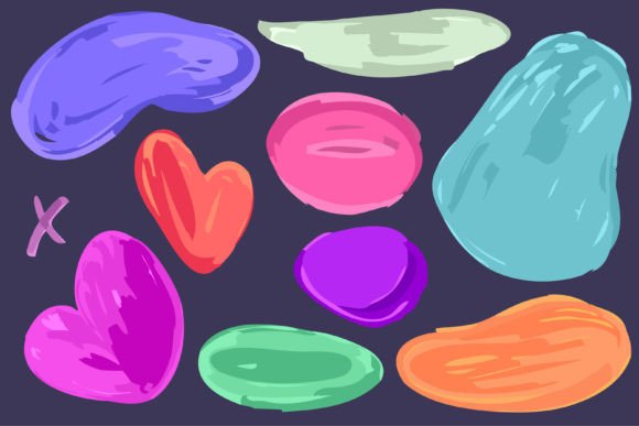 Download 10 Amoeba Shape Marker Figure Abstract - Amoeba Collection
