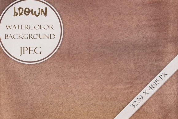 Download Brown Watercolor Background - Watercolor Collection