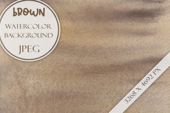 Download Brown Watercolor Background - Watercolor Collection