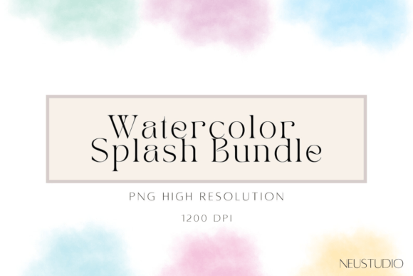 Download Pastel Watercolor Splash Clipart - Watercolor Collection