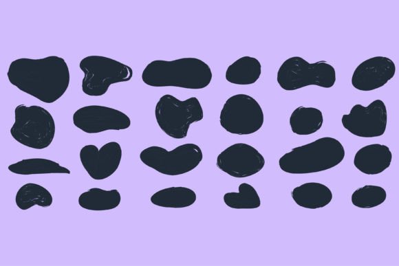 Download 24 Amoeba Shape Marker Figure Abstract - Amoeba Collection
