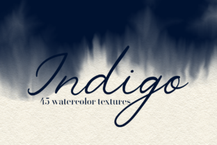 Download Indigo - 45 Watercolor Textures - Watercolor Collection