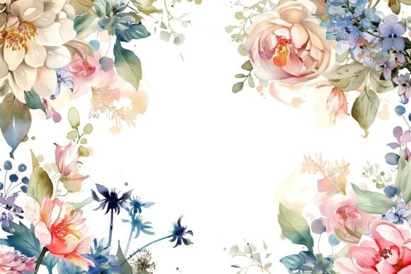 Download Watercolor Wedding Frame - Watercolor Collection