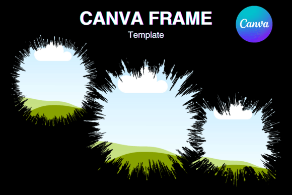 Download Watercolor Splash Canva Frame Effect_C - Watercolor Collection