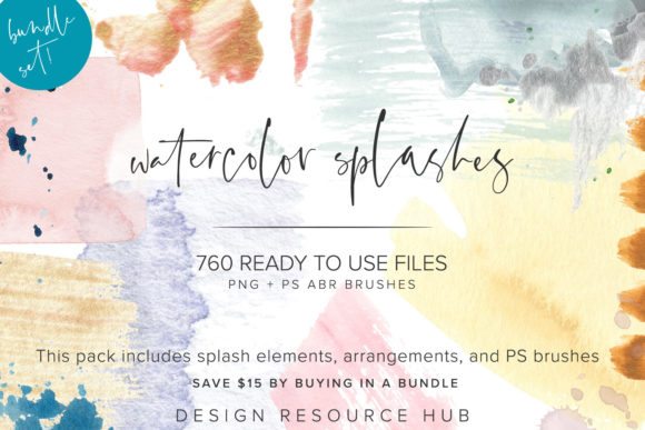Download Watercolor Splash Pack - Watercolor Collection
