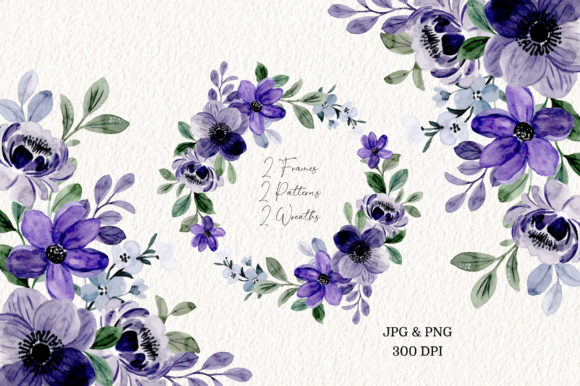 Download Digital Clipart Floral Watercolor Part28 - Watercolor Collection